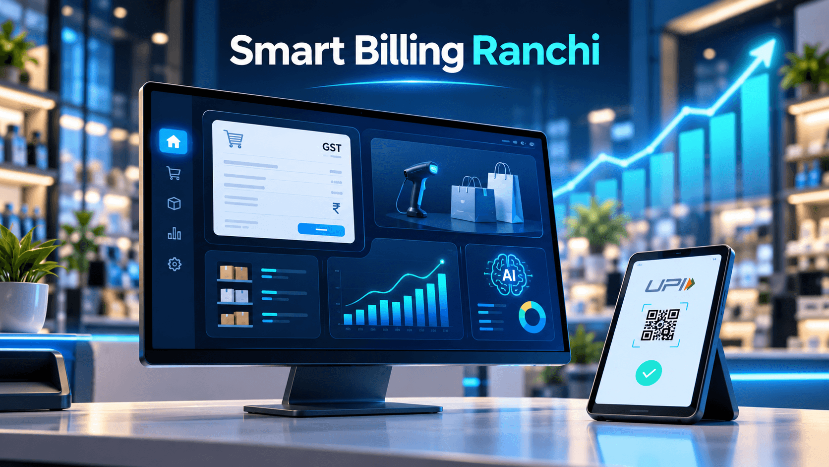 AI Billing Software in Ranchi (2026): Smart GST Billing, POS, Inventory & Business Growth